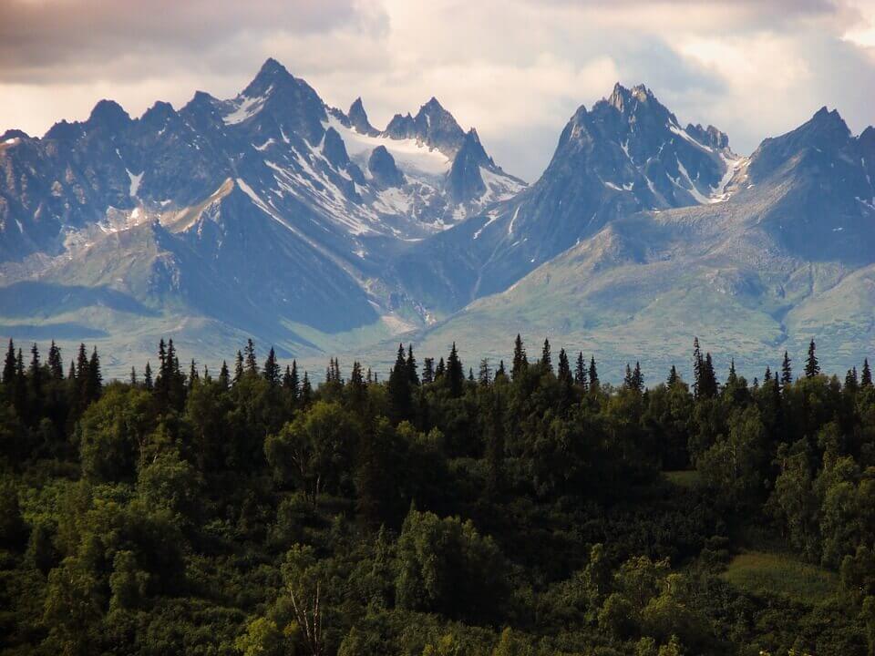 Vista delle Montagne Rocciose
